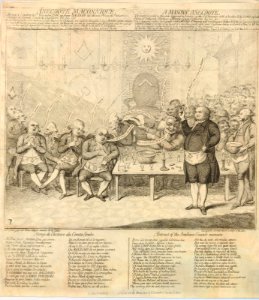 Anecdote Maçonnique. A Masonic Anecdote. (BM 1851,0901.314)