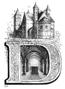 Anfang D Översikt tidigmedeltiden (Montelius 1877 sid 460)