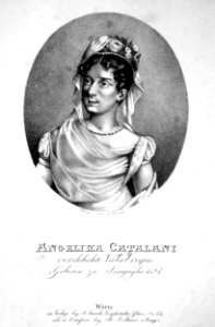 Angelica Catalani Litho Kunike