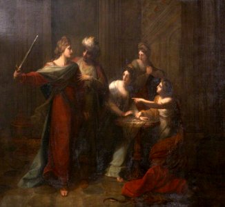 Angelica Kauffmann (1741-1807) - Interview of Edgar and Elfrida, after Her Marriage to Athelwold - 872179 - National Trust