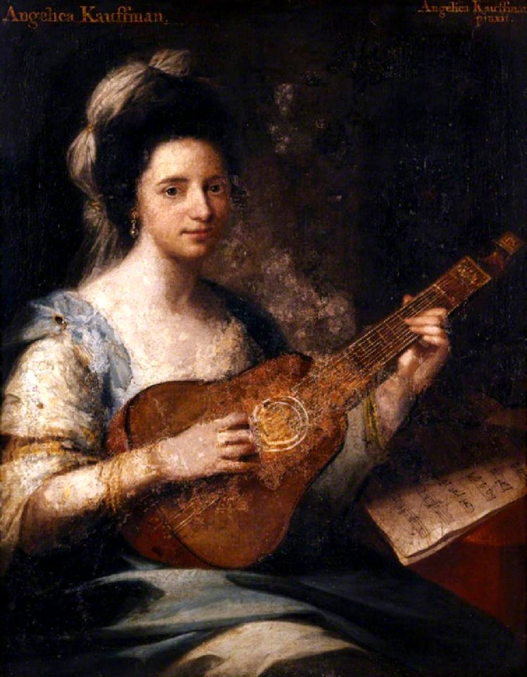 Angelica Kauffmann (1741-1807) - Self Portrait - 872132 - National Trust
