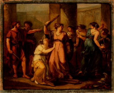 Angelica Kauffmann - Ulysses discovers Achilles hidden among the daughters of King Lycomedes - S-2004-60 - Finnish National Gallery