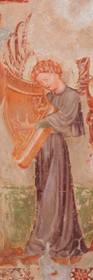 Angel s harfo, detajl Poslednje sodbe