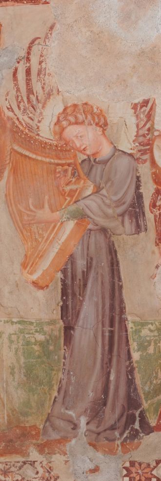 Angel s harfo, detajl Poslednje sodbe