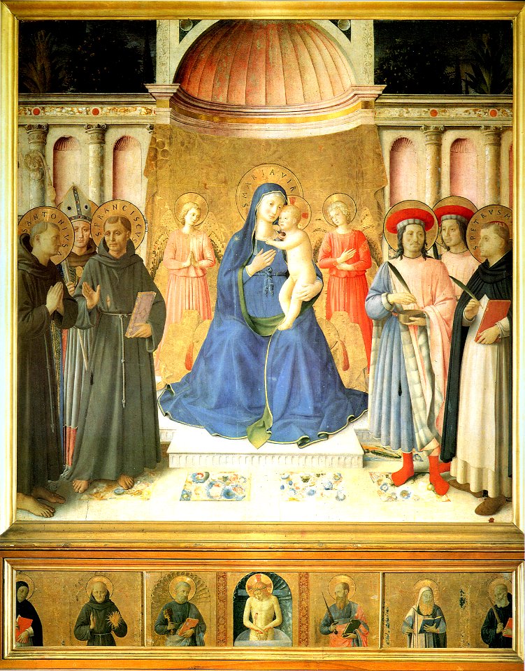Angelico, Bosco ai Frati Altarpiece