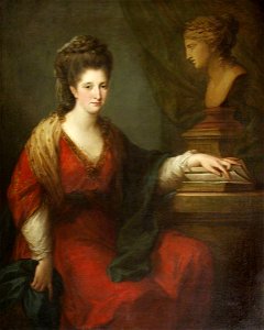 Angelica Kauffmann (1741-1807) - Frances Ann Acland (1735-1736–1800), Lady Hoare - 732283 - National Trust