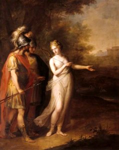 Angelica Kauffmann (1741-1807) - Venus Directing Aeneas and Achates to Carthage - 872178 - National Trust