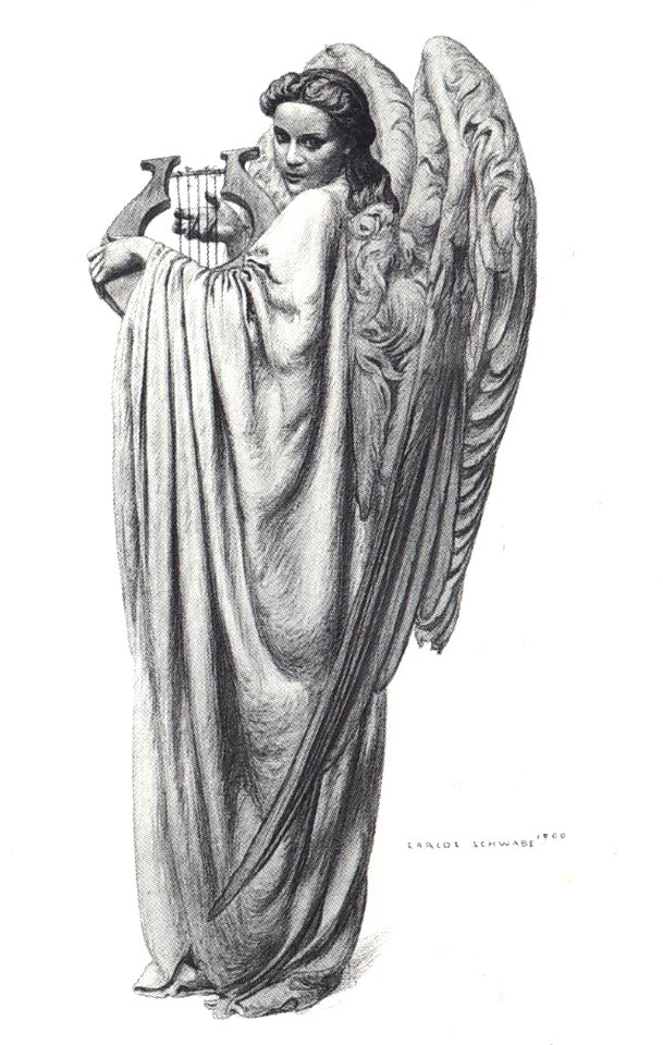Ange lyre