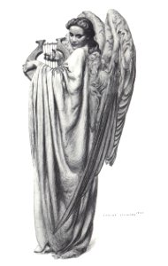 Ange lyre