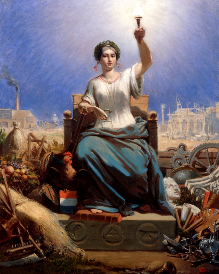 Ange-Louis Janet - La République - P188 - Musée Carnavalet
