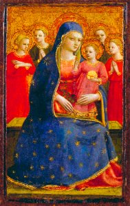 Fra Angelico - Madonna and Child with Angels - 56.32 - Detroit Institute of Arts