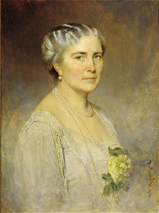 Heinrich von Angeli - Porträt der Margarethe Gräfin Lanckorónska