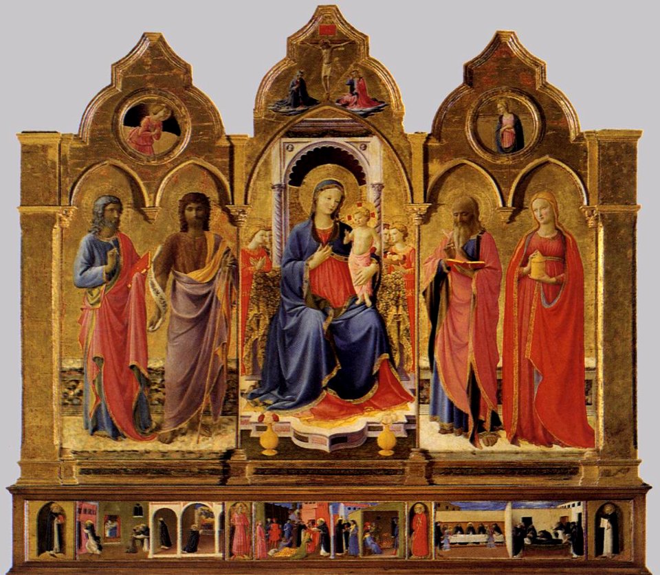 Angelico, cortona poliptych 01