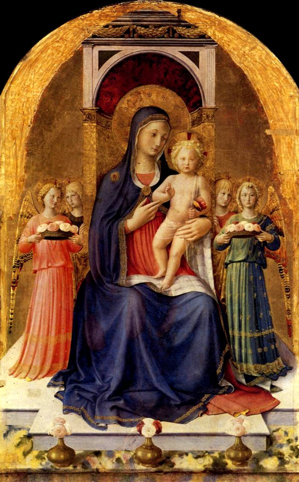 Angelico, perugia altarpiece 01