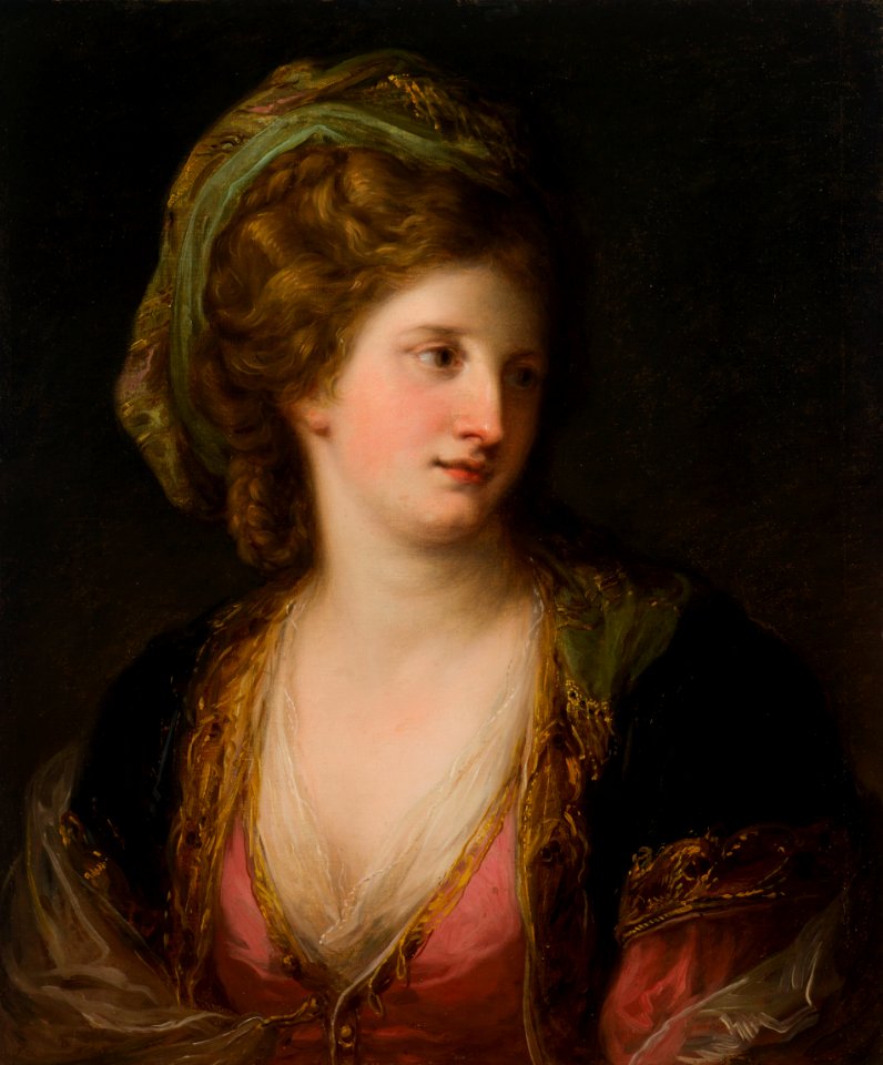 Angelica Kauffmann - Woman in Turkish Dress - 704-2018 - Saint Louis Art Museum