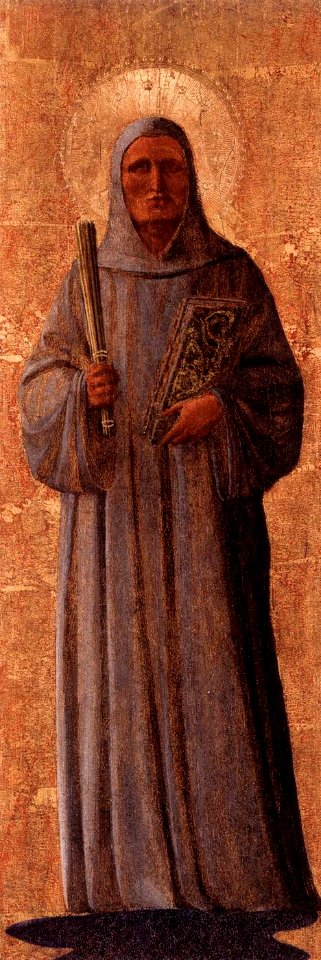 Angelico, san bernardo dalla pala di san marco