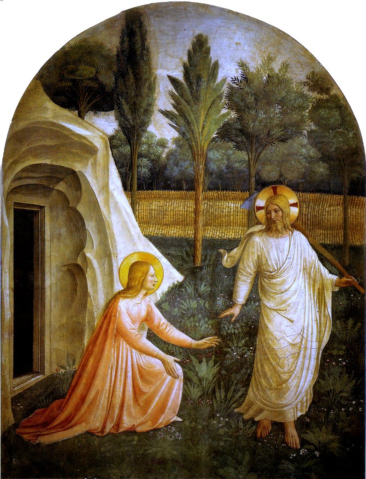Angelico, noli me tangere
