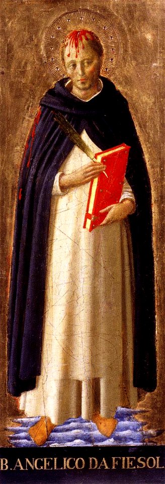 Angelico, san pietro martire, hampton court