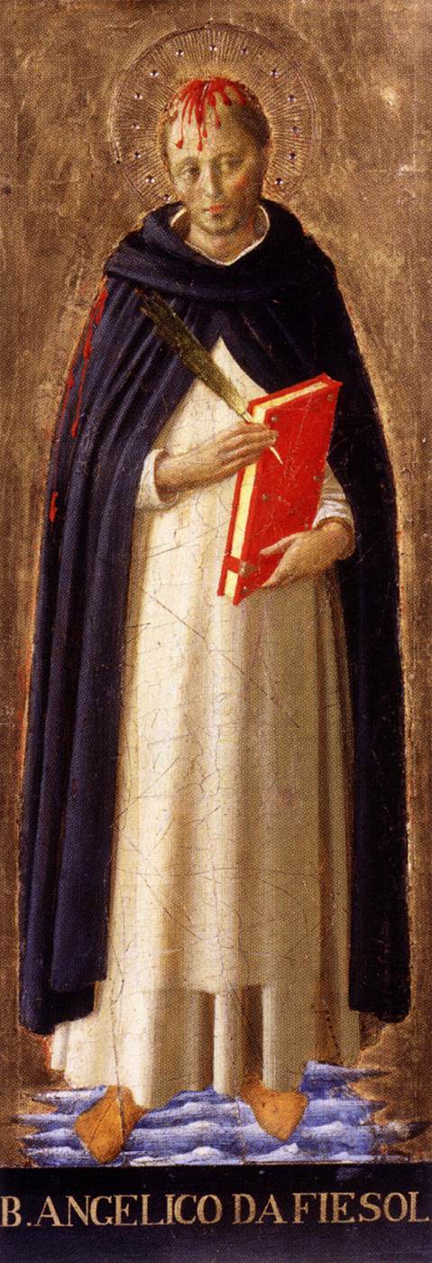 Angelico, san pietro martire, hampton court