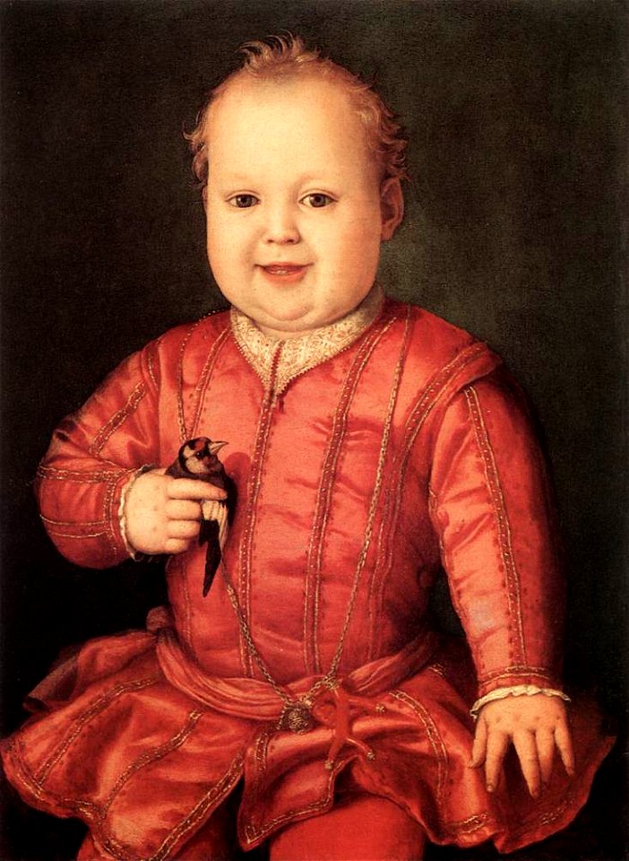 Angelo Bronzino - Portrait of Giovanni de' Medici as a Child - WGA3253