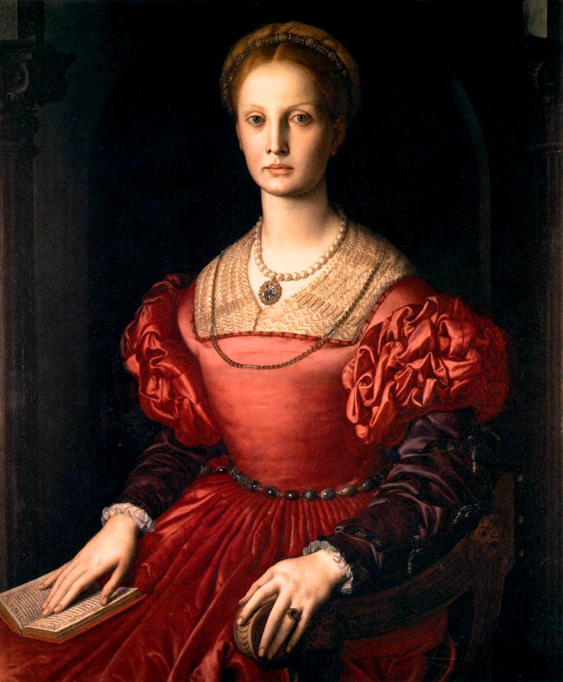 Angelo Bronzino - Portrait of Lucrezia Panciatichi - WGA3266