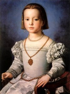 Angelo Bronzino - Bia, The Illegitimate Daughter of Cosimo I de' Medici - WGA3244