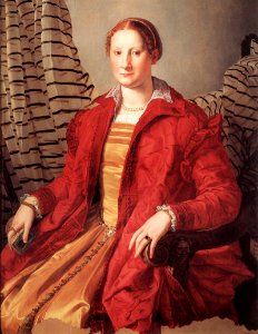 Angelo Bronzino - Portrait of a Lady - WGA03269