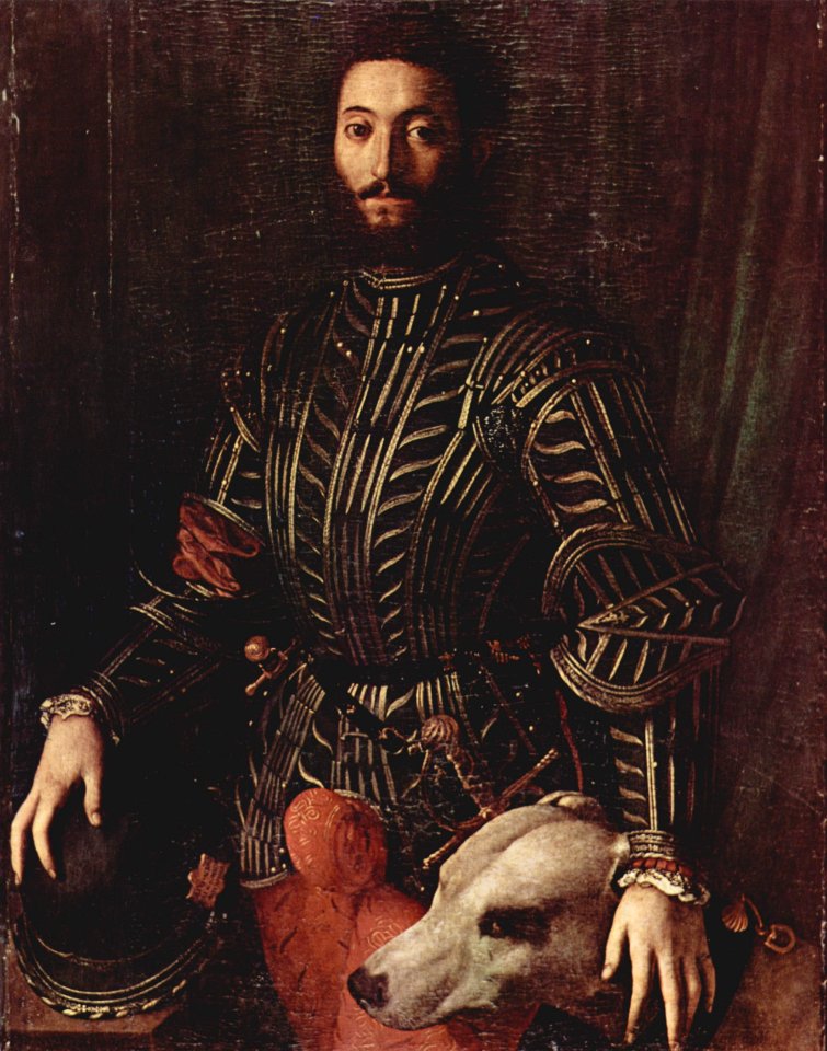 Angelo Bronzino - Portrait of Guidobaldo della Rovere