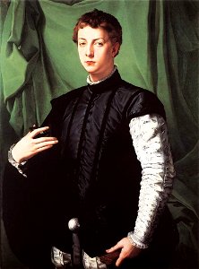 Angelo Bronzino - Portrait of Ludovico Capponi - WGA3258. Free illustration for personal and commercial use.