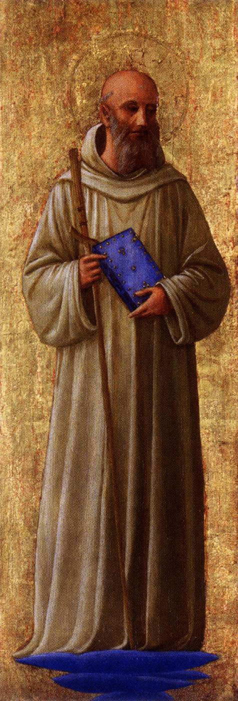 Angelico, san romulado dalla pala di san marco, Minneapolis
