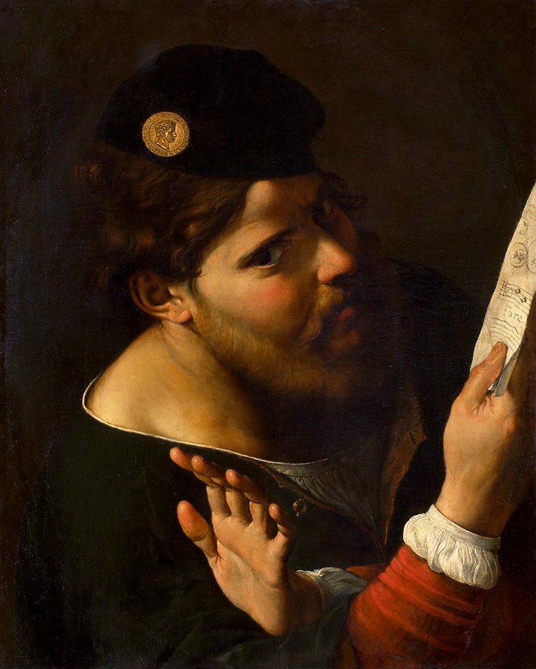 Angelo Caroselli - Singing man