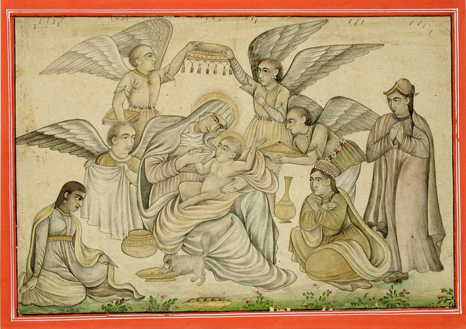 Angels Attend Mary and Jesus (6124544163)