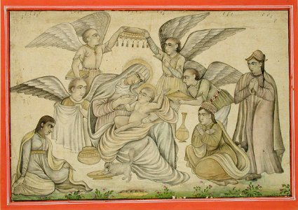 Angels Attend Mary and Jesus (6124544163)