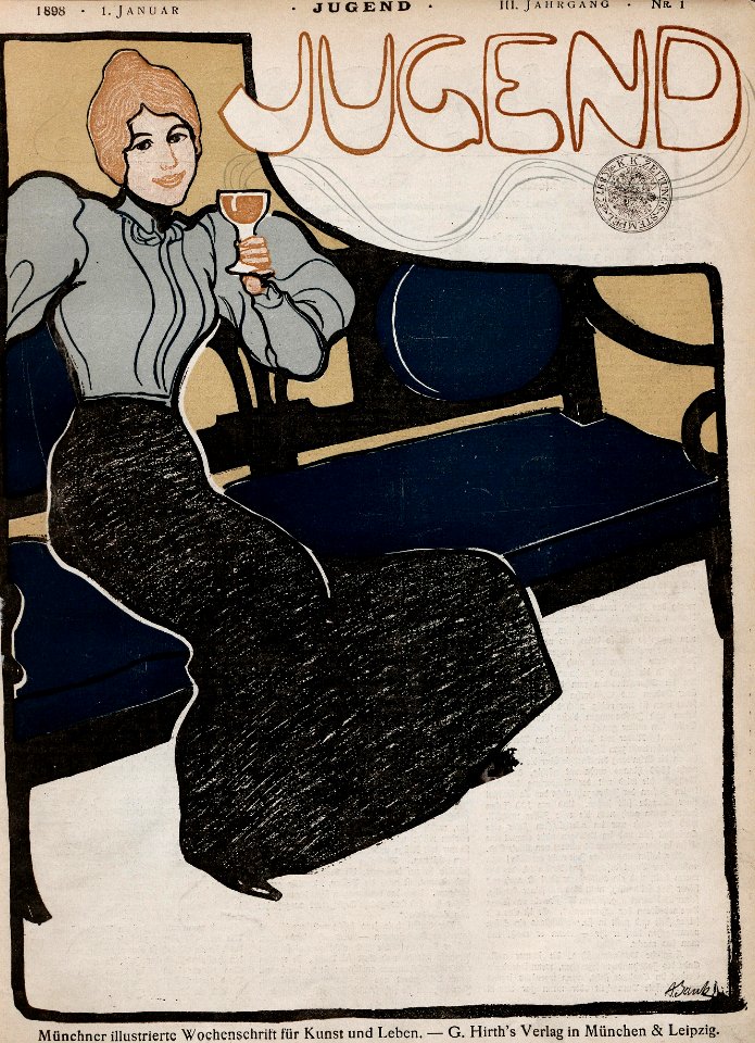 Angelo Jank - Jugend Nr. 01, 1898