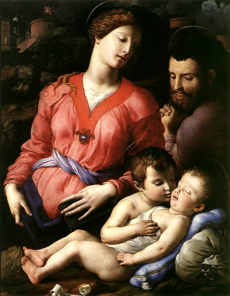 Angelo Bronzino - Holy Family - WGA3286