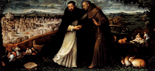 Angelo Lion - St Dominic and St Francis - WGA13061