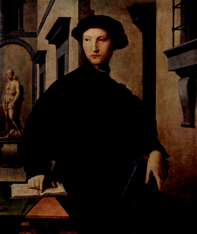 Angelo Bronzino - portrait of Ugolino Martelli