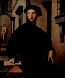 Angelo Bronzino - portrait of Ugolino Martelli