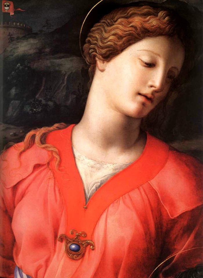 Angelo Bronzino - The Panciatichi Holy Family (detail) - WGA3287
