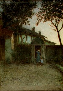 Angelo Morbelli - Dawn - Google Art Project