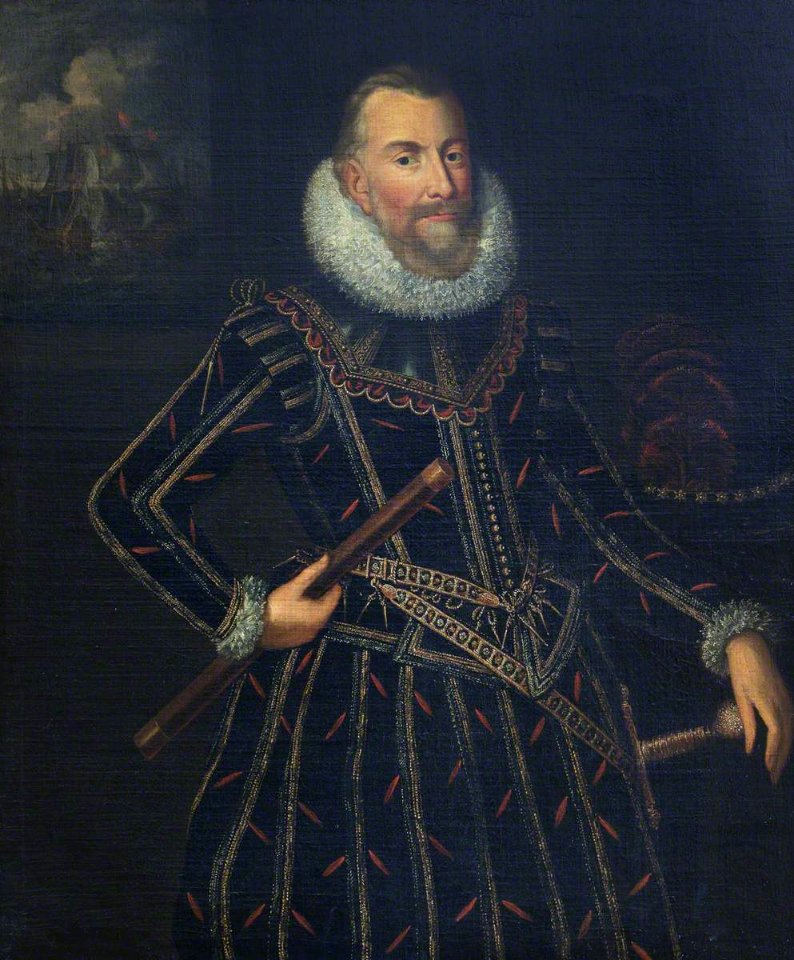 Anglo-Dutch School - Portrait of an Unknown Naval Commander - 355483 - National Trust