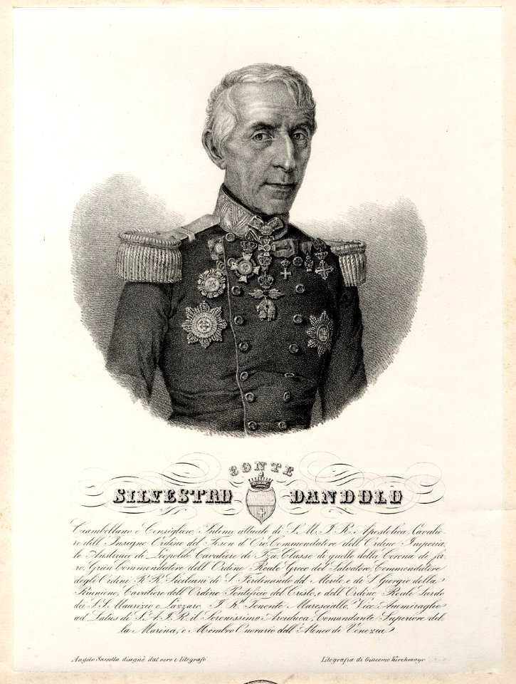 Angelo Sassella Conte Silvestro Dandolo nach1850 ubs G 0946 III