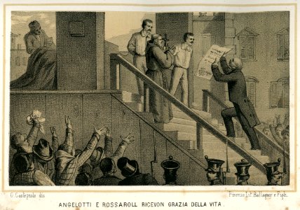 Angelotti e Rossaroll ricevon grazia della vita