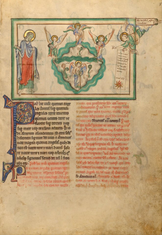 Angels Holding the Four Winds and an Angel Signifying Christ - Google Art Project