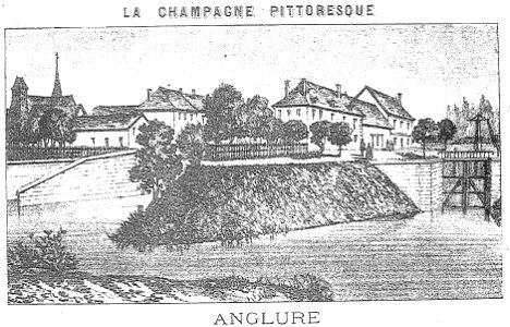 Anglure l'écluse dans la champagne pitoresque bmr 224