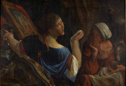 Angelo Caroselli - Vanitas-allegorie - 3192 (OK) - Museum Boijmans Van Beuningen
