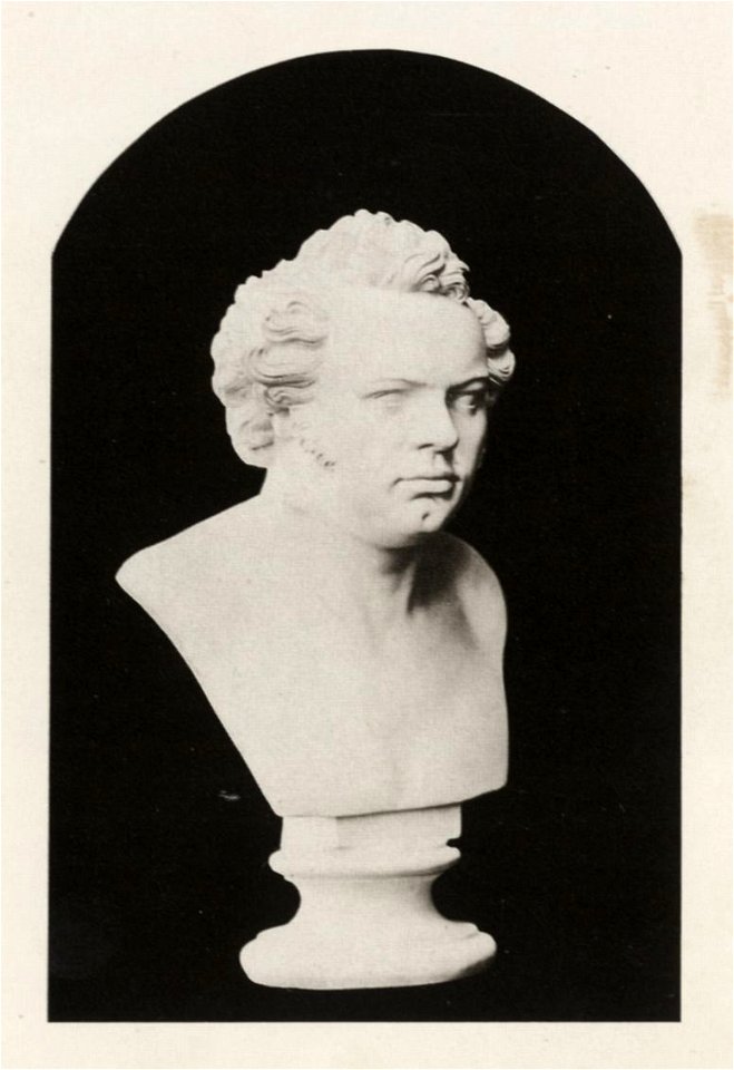 Angerer, Ludwig - Büste eines unbekannten Mannes, Halbprofil, Wien (Zeno Fotografie)