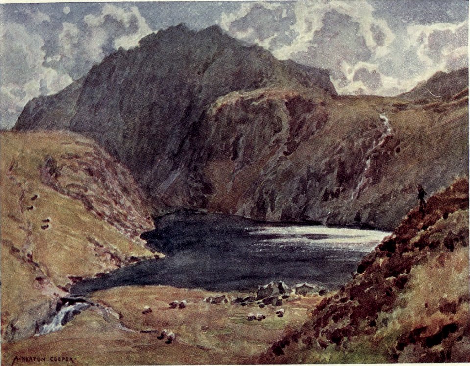 Angle Tarn, Esk Hause - The English Lakes - A. Heaton Cooper