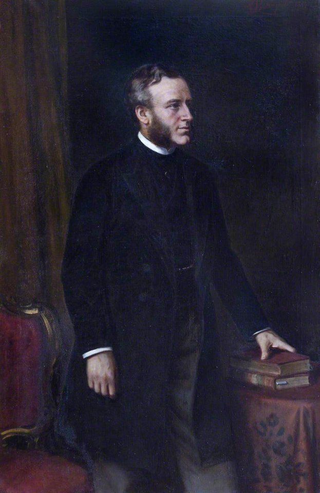 Angiolo Romagnoli (d.1896) - Augustus Henry Vernon (1829–1883), 6th Baron Vernon (painted from a photograph) - 653143 - National Trust