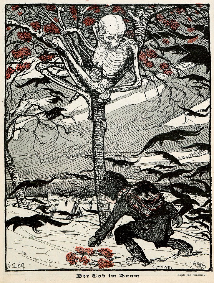 Angelo Jank - Der Tod im Baum, 1897
